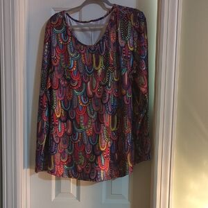 Source Unknown Multicolor Long Sleeve Top